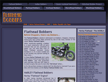 Tablet Screenshot of flathead-bobbers.com